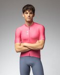 ALÉ Kurzarm Fahrradtrikot - PRAGMA COLOR BLOCK - Rosa