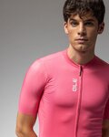 ALÉ Kurzarm Fahrradtrikot - PRAGMA COLOR BLOCK - Rosa