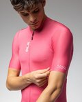 ALÉ Kurzarm Fahrradtrikot - PRAGMA COLOR BLOCK - Rosa