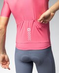 ALÉ Kurzarm Fahrradtrikot - PRAGMA COLOR BLOCK - Rosa