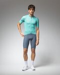 ALÉ Kurzarm Fahrradtrikot - PRAGMA COLOR BLOCK - Türkis