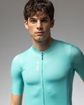 ALÉ Kurzarm Fahrradtrikot - PRAGMA COLOR BLOCK - Türkis