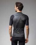 ALÉ Kurzarm Fahrradtrikot - SPRINTER R-EV1 - Schwarz/Grau