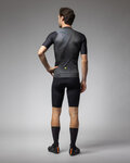 ALÉ Kurzarm Fahrradtrikot - SPRINTER R-EV1 - Schwarz/Grau