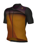ALÉ Kurzarm Fahrradtrikot - SPRINTER R-EV1 - Orange/Schwarz/Rosa