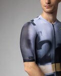 ALÉ Kurzarm Fahrradtrikot - SOUND PR-E - Weiß/Grau