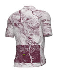 ALÉ Kurzarm Fahrradtrikot - MARBLE PR-E - Weiß/Rot
