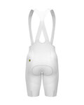 ALÉ Kurze Fahrradhose mit Trägern - VOLTAGE R-EV1 - Weiß