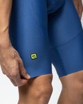 ALÉ Kurze Fahrradhose mit Trägern - R-EV1 VOLTAGE - Blau