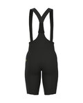 ALÉ Kurze Fahrradhose mit Trägern - SPEEDFONDO LIGHT R-EV1 - Schwarz