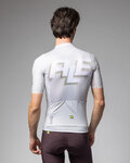 ALÉ Kurzarm Fahrradtrikot - SAUVAGE PR-E - Elfenbein/Weiß