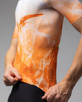 ALÉ Kurzarm Fahrradtrikot - QURTZ PR-E - Weiß/Orange