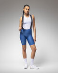 ALÉ Kurze Fahrradhose mit Trägern - VOLTAGE R-EV1 - Blau