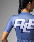 ALÉ Kurzarm Fahrradtrikot - SAUVAGE PR-E - Blau/Weiß