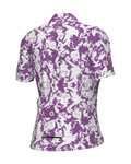 ALÉ Kurzarm Fahrradtrikot - ESSENZA PRAGMA - Weiß/Lila
