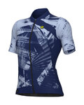 ALÉ Kurzarm Fahrradtrikot - PALM PR-E - Blau/Lila