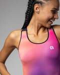 ALÉ Ärmelloses Fahrradtrikot - AURORA PRAGMA - Rosa/Lila