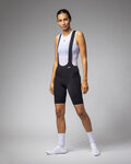 ALÉ Kurze Fahrradhose mit Trägern - WATT 3.6 R-EV1 - Schwarz