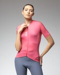 ALÉ Kurzarm Fahrradtrikot - PRAGMA COLOR BLOCK - Rosa