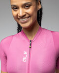 ALÉ Kurzarm Fahrradtrikot - PRAGMA COLOR BLOCK - Rosa