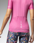 ALÉ Kurzarm Fahrradtrikot - PRAGMA COLOR BLOCK - Rosa