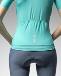ALÉ Kurzarm Fahrradtrikot - PRAGMA COLOR BLOCK - Türkis