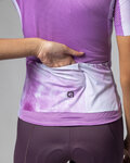 ALÉ Kurzarm Fahrradtrikot - ATMOSFERA PR-E - Weiß/Rosa