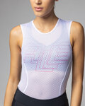 ALÉ Ärmelloses Fahrrad-Shirt - FOLLOW MW INTIMO - Weiß