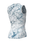ALÉ Ärmelloses Fahrrad-Shirt - ATMOSFERA INTIMO - Weiß/Blau