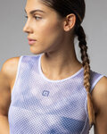 ALÉ Ärmelloses Fahrrad-Shirt - ATMOSFERA INTIMO - Weiß/Hellblau