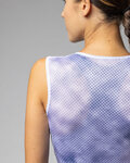 ALÉ Ärmelloses Fahrrad-Shirt - ATMOSFERA INTIMO - Weiß/Hellblau