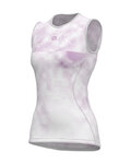 ALÉ Ärmelloses Fahrrad-Shirt - ATMOSFERA INTIMO - Weiß/Hellblau