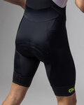 ALÉ Kurze Fahrradhose mit Trägern - CORSA 2.0 PRAGMA - Schwarz