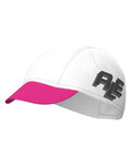 ALÉ Fahrradmütze - FLAG - Weiß/Rosa