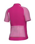 ALÉ Kurzarm Fahrradtrikot - FOLLOW ME KID - Rosa