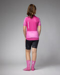 ALÉ Kurzarm Fahrradtrikot - FOLLOW ME KID - Rosa