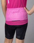 ALÉ Kurzarm Fahrradtrikot - FOLLOW ME KID - Rosa