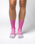 ALÉ Klassische Fahrradsocken - COLOR BLOCK - Rosa