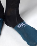 ALÉ Klassische Fahrradsocken - SLIDE - Schwarz/Blau