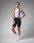 ALÉ Kurze Fahrradhose mit Trägern - SPEEDFONDO LIGHT R-EV1 - Schwarz