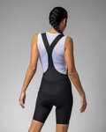 ALÉ Kurze Fahrradhose mit Trägern - SPEEDFONDO LIGHT R-EV1 - Schwarz