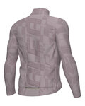 ALÉ Langarm Fahrradtrikot für den Winter - PRAGMA SCHEMA - Lila
