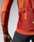 ALÉ Langarm Fahrradtrikot für den Winter - PR-E STELLAR - Orange