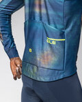 ALÉ Fahrrad-Thermojacke - PR-E TRACCIA - Blau