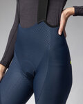 ALÉ Lange Fahrradhose mit Trägern - R-EV1 VOLTAGE - Blau