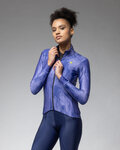 ALÉ Winddichte Fahrradjacke - PR-E KNITTED - Blau