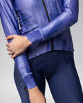 ALÉ Winddichte Fahrradjacke - PR-E KNITTED - Blau