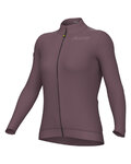 ALÉ Langarm Fahrradtrikot für den Winter - PR-E FOLLOW ME 2.0 LADY - Lila