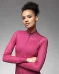 ALÉ Langarm Fahrradtrikot für den Winter - PR-E FOLLOW ME 2.0 LADY - Rosa