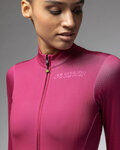 ALÉ Langarm Fahrradtrikot für den Winter - PR-E FOLLOW ME 2.0 LADY - Rosa